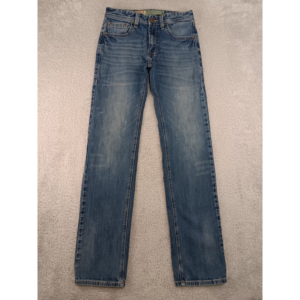 Rock & Roll Jeans Men 30x35 (Tag 30x36) Blue Revolver Straight Slim *Flaw